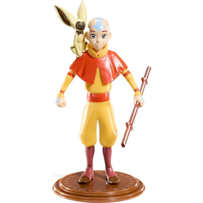 Коллекционная фигурка Noble Collection Avatar The Last Airbender Aang Bendyfig (NN8805)
