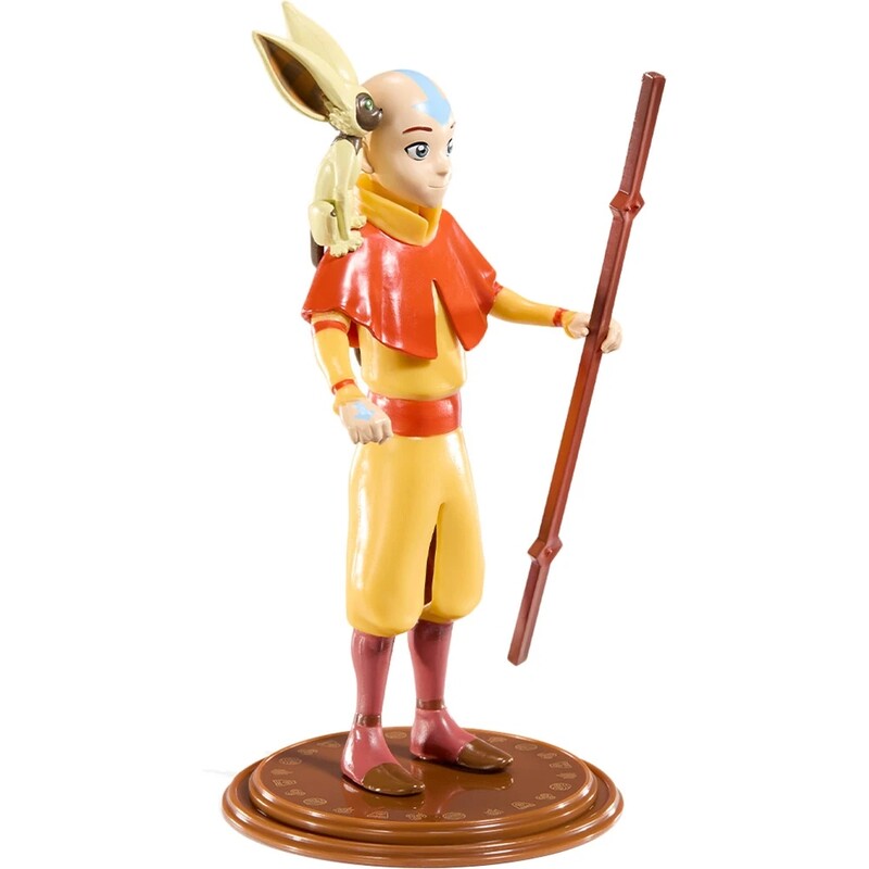 Коллекционная фигурка Noble Collection Avatar The Last Airbender Aang Bendyfig (NN8805)
