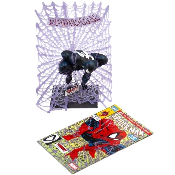 Колекційна фігурка McFarlane Marvel Collection Spider-Man (Black Suit) Chase (14832CHASE)