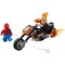 Фото - Конструктор LEGO Marvel Super Heroes Людина-павук vs Примарний вершник на мотоциклі (76335) | click.ua