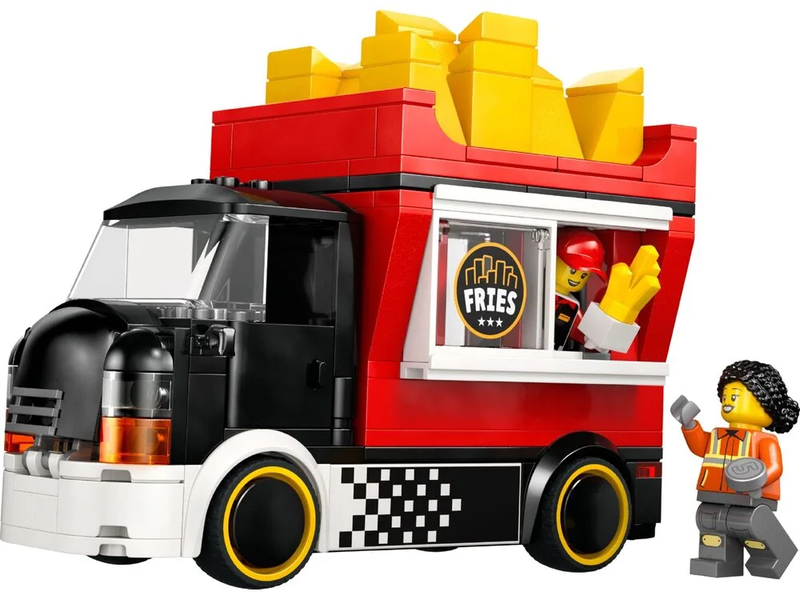 Конструктор LEGO City Вантажівка з картоплею фрі (60488)