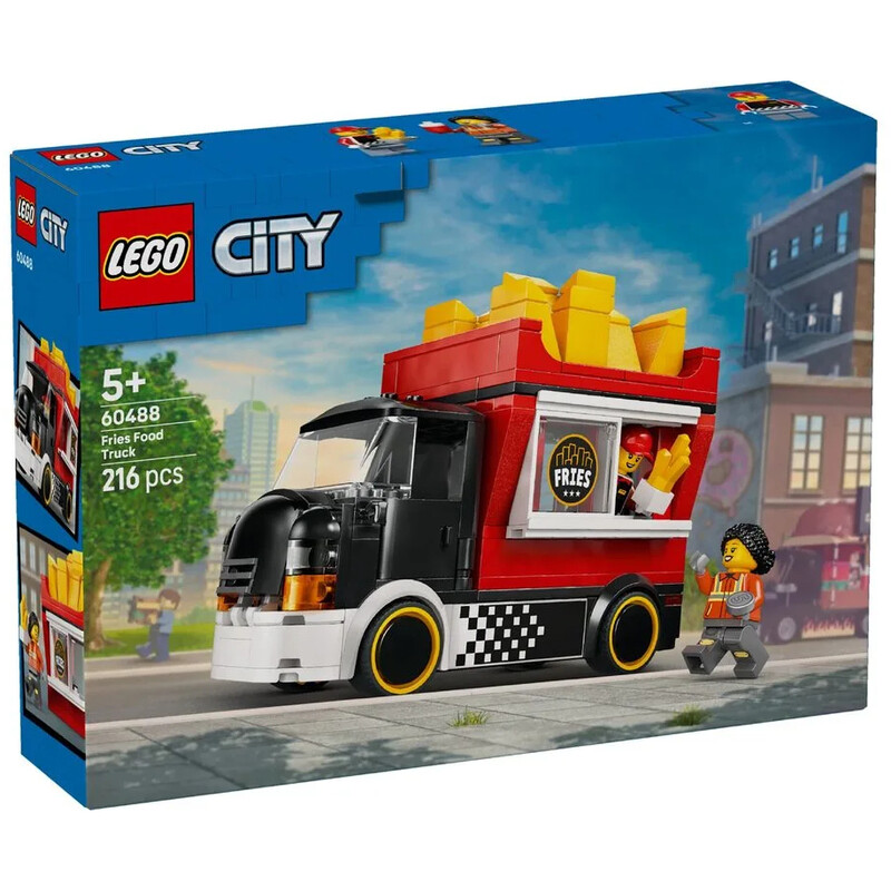 Конструктор LEGO City Вантажівка з картоплею фрі (60488)