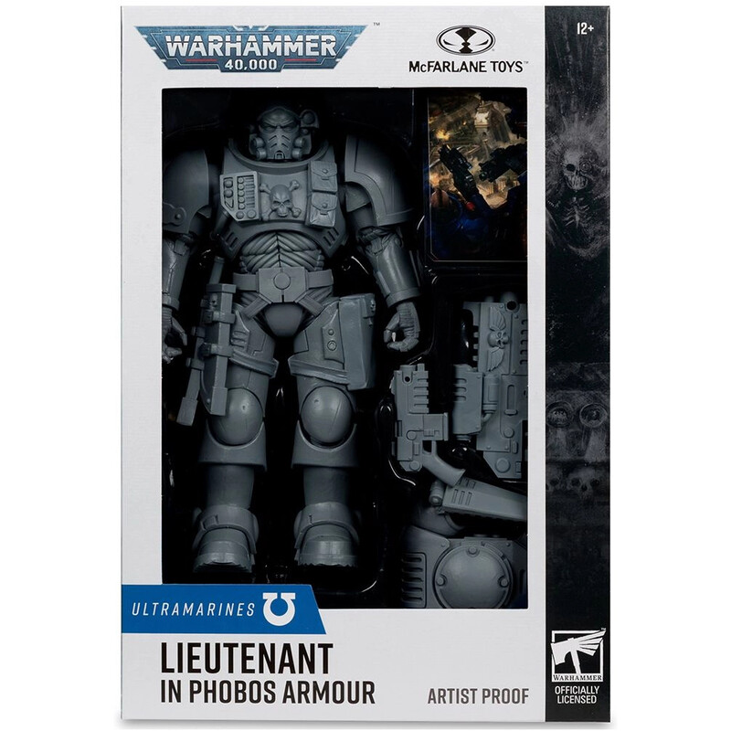 Колекційна фігурка McFarlane Warhammer 40K Lieutenant In Phobos Armor Space Marine AP 7IN WV1 (10907)
