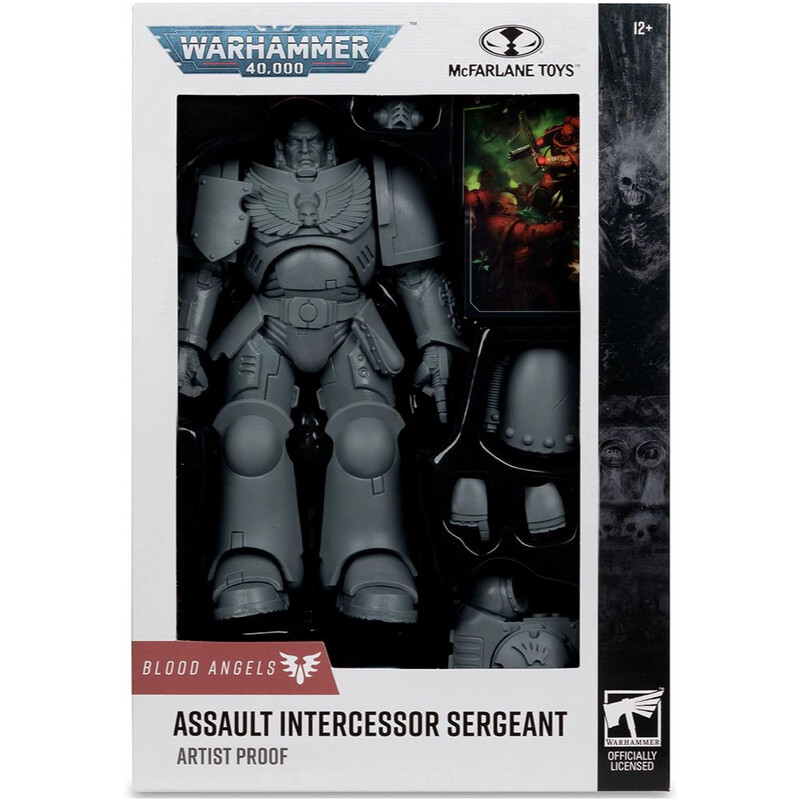 Колекційна фігурка McFarlane Warhammer 40K Assault Intercessor Sergeant Blood Angel AP 7IN WV1 (10949)