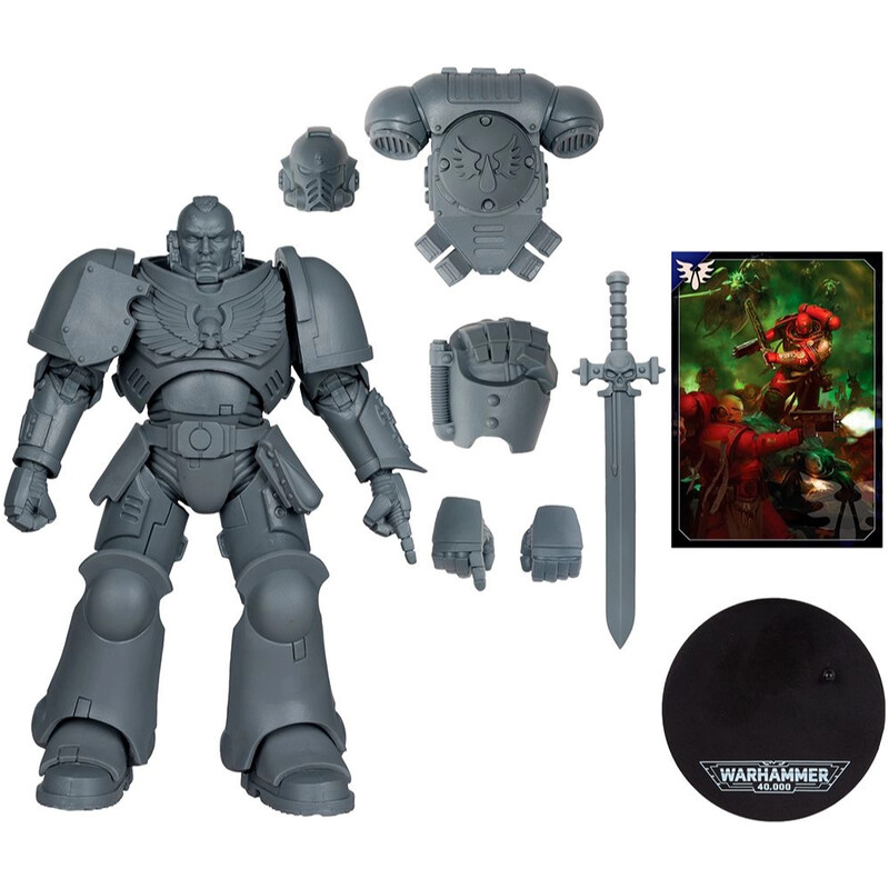 Колекційна фігурка McFarlane Warhammer 40K Assault Intercessor Sergeant Blood Angel AP 7IN WV1 (10949)