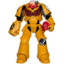 Колекційна фігурка McFarlane Warhammer 40K Intercessor Sergeant Imperial Fist Gold Label 7IN (10954)
