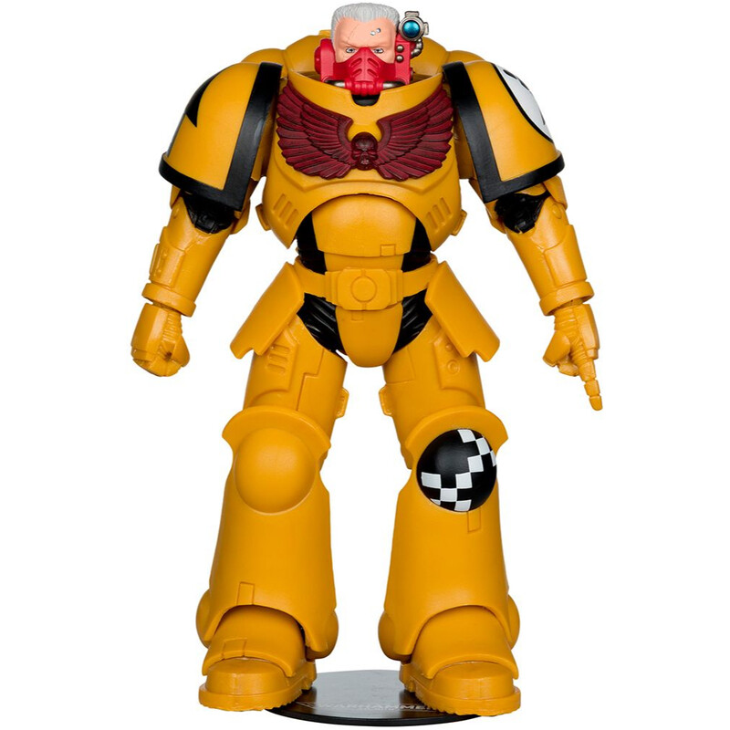 Колекційна фігурка McFarlane Warhammer 40K Intercessor Sergeant Imperial Fist Gold Label 7IN (10954)