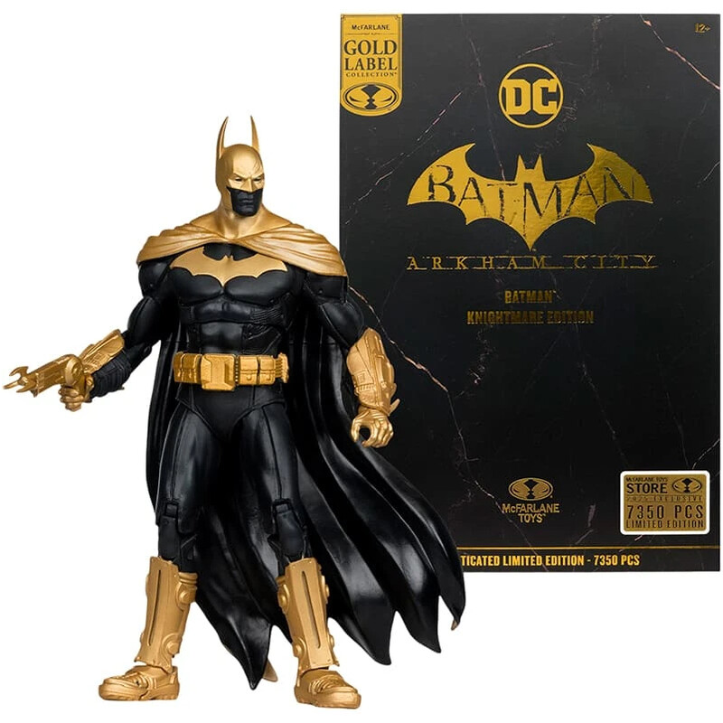 Колекційна фігурка McFarlane DC Comics Batman Arkham City Knightmare Gold Label 7IN (17239)