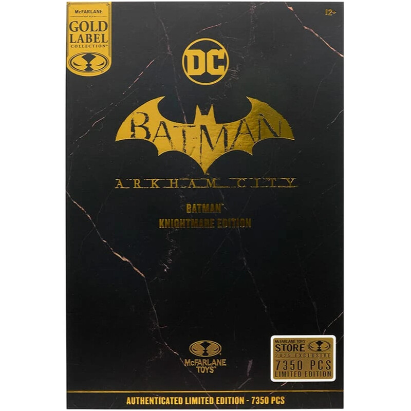 Колекційна фігурка McFarlane DC Comics Batman Arkham City Knightmare Gold Label 7IN (17239)