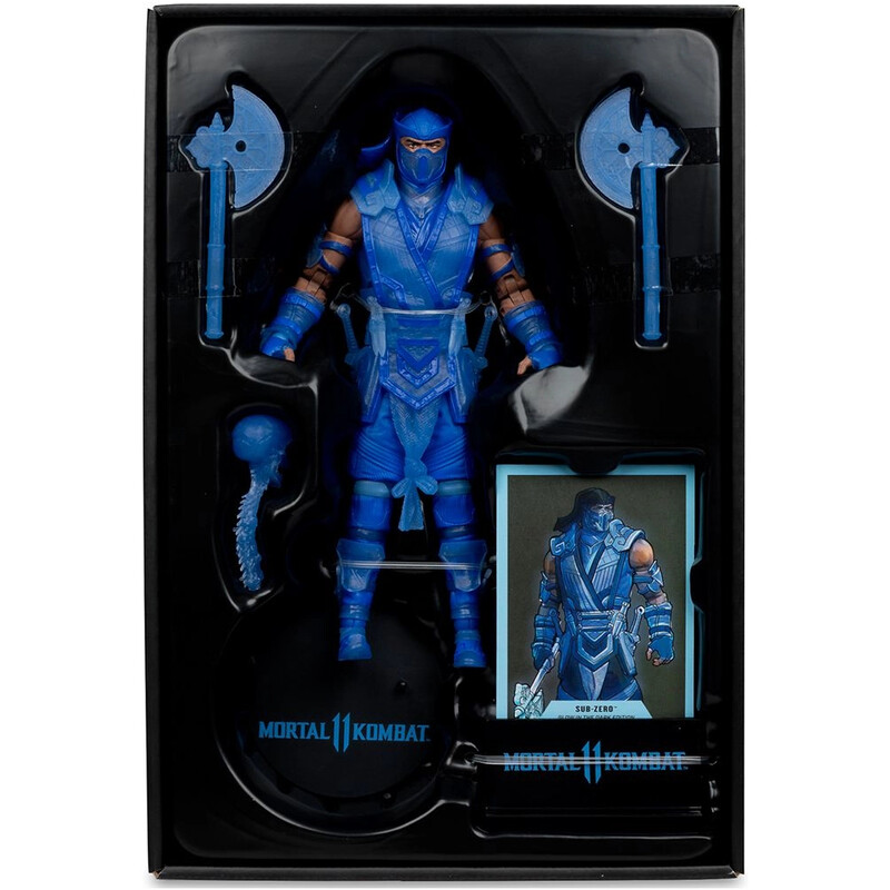 Колекційна фігурка McFarlane Mortal Kombat 11 Sub-Zero-Glow In The Dark Edition Gold Label (11097)