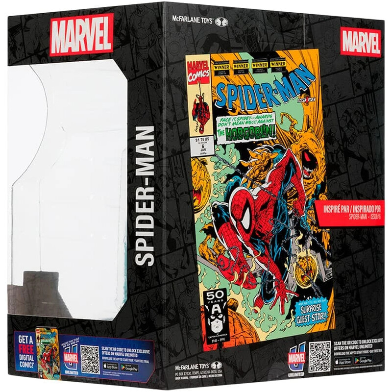 Колекційна фігурка McFarlane Marvel Spider-Man #6 1:10th Scale with Scene (14826)