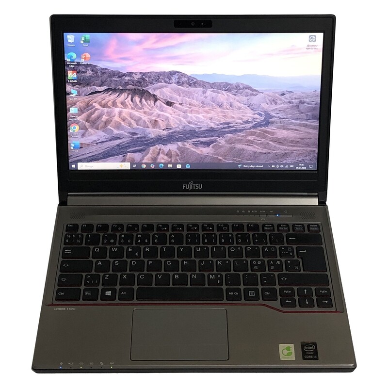 Ноутбук Fujitsu LifeBook E734 / 13.3" (1366х768) / i5-4200M / 8GB / 320GB HDD / 4G/LTE / Win10Pro - Б/у