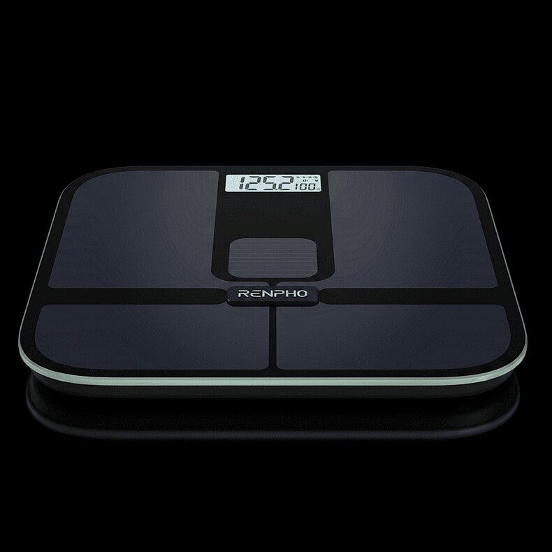 Ваги підлогові RENPHO Elis Solar 2 Smart Body Scale Black (R-A020-BK)