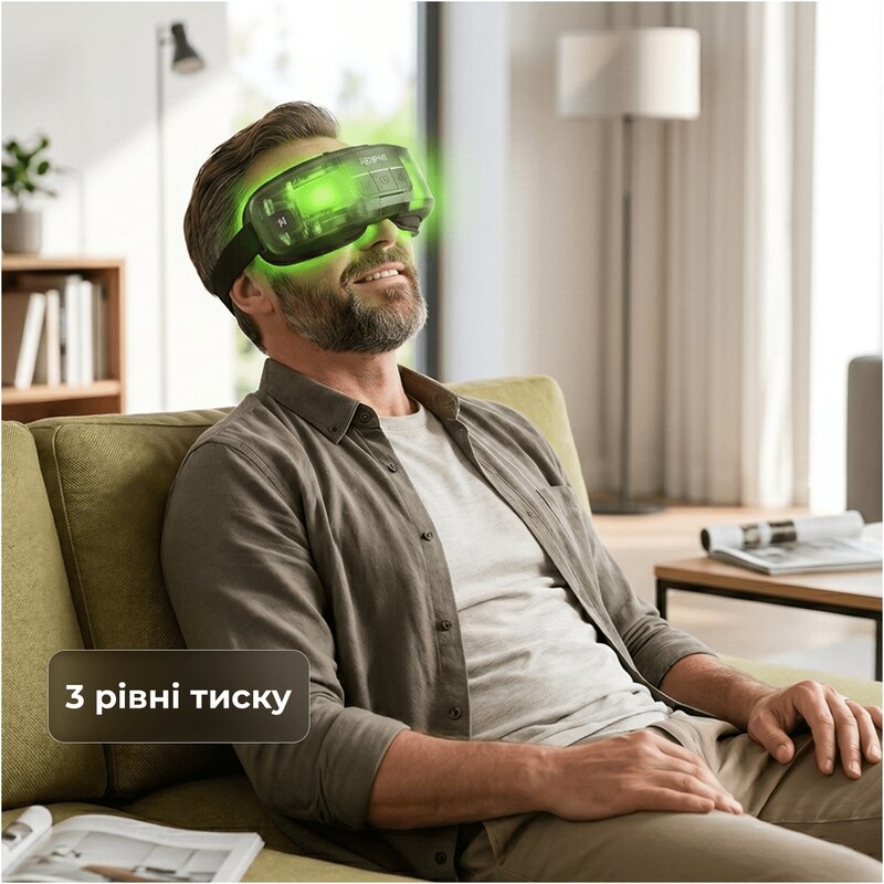 Массажер для очей RENPHO Eyeris Shift Eye Massager (R-G011-BK)