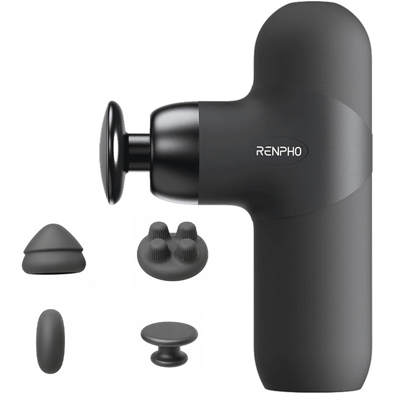 Перкуссионный массажер RENPHO Mini Thermal Grey (R-WMG10-GY)