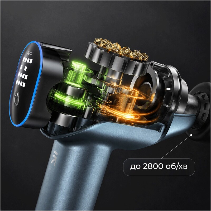Перкуссионный массажер RENPHO Reach 2 Thermacool (R-WMG02-CY)
