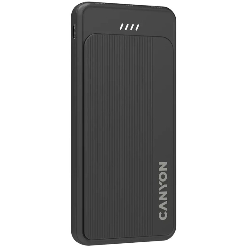 Універсальна мобільна батарея Canyon OnPower 100 10000mAh Black (CNS-CPB100B)
