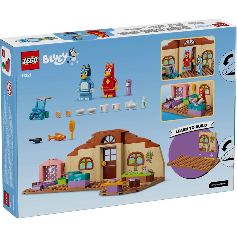 Конструктор LEGO Bluey Школа з Расті та Блуї (11221)