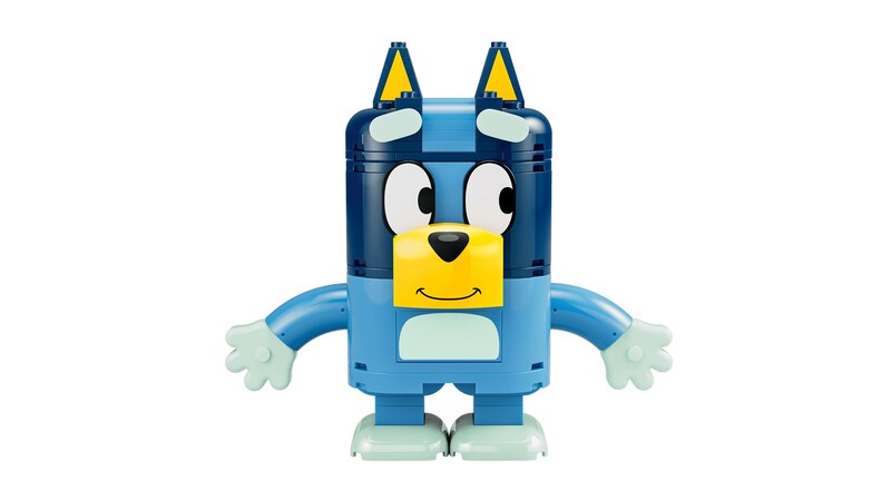 Конструктор LEGO Bluey Сім"я Блуї з кубиків (11217)