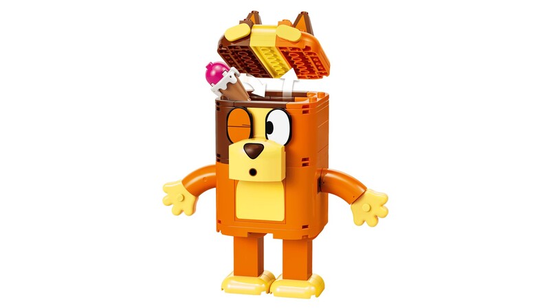 Конструктор LEGO Bluey Сім"я Блуї з кубиків (11217)