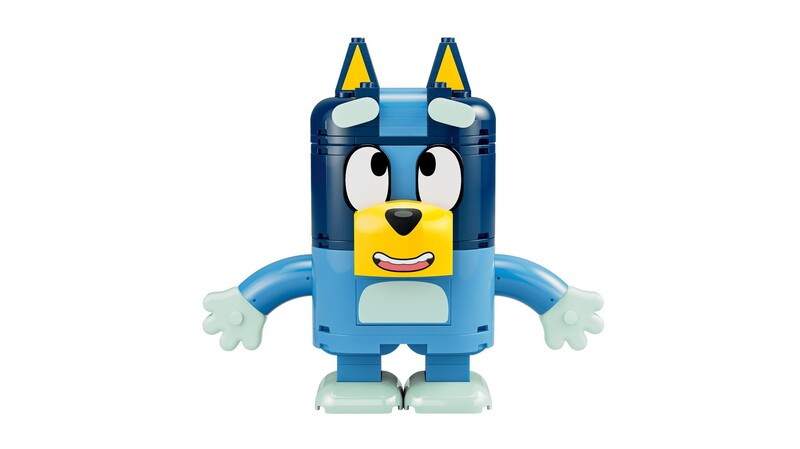 Конструктор LEGO Bluey Сім"я Блуї з кубиків (11217)