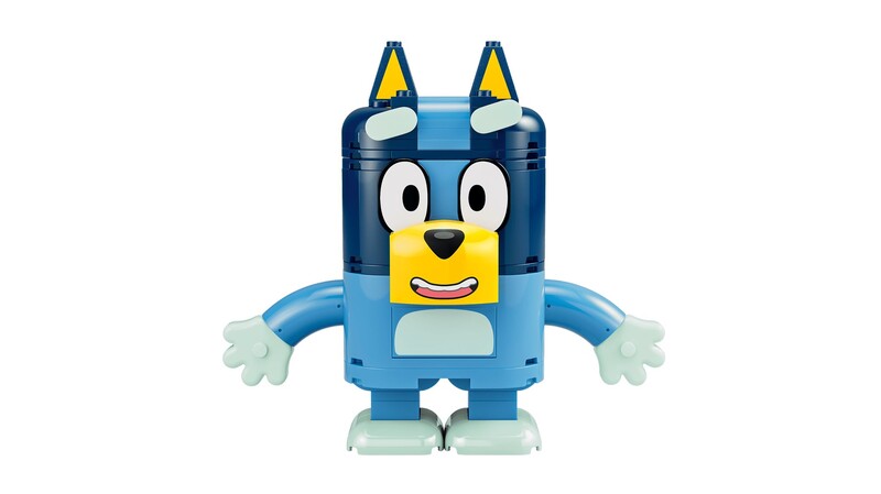 Конструктор LEGO Bluey Сім"я Блуї з кубиків (11217)