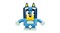Фото - Конструктор LEGO Bluey Сім"я Блуї з кубиків (11217) | click.ua