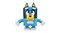 Фото - Конструктор LEGO Bluey Сім"я Блуї з кубиків (11217) | click.ua