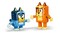 Фото - Конструктор LEGO Bluey Сім"я Блуї з кубиків (11217) | click.ua