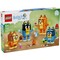 Фото - Конструктор LEGO Bluey Сім"я Блуї з кубиків (11217) | click.ua
