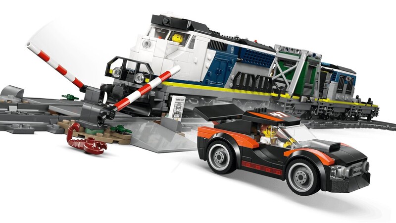 Конструктор LEGO City Пограбування поліцейського поїзда (60508)