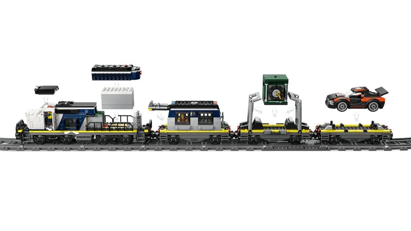 Конструктор LEGO City Пограбування поліцейського поїзда (60508)