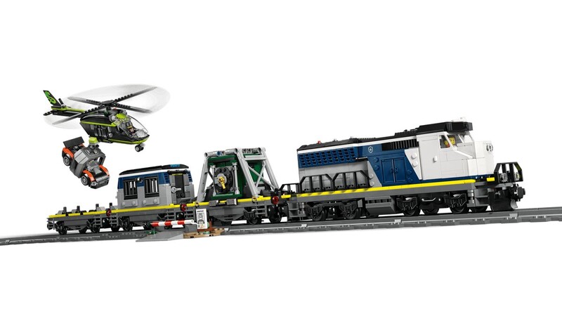 Конструктор LEGO City Пограбування поліцейського поїзда (60508)