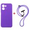 Фото - Чeхол-накладка Dengos для Oppo A6x/A6k 4G Violet (DG-KM-CCRB-59) + ремешок | click.ua