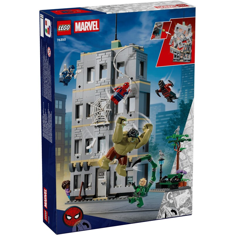Конструктор LEGO Super Heroes Епічна сутичка Людини-Павука проти Халка (76350)