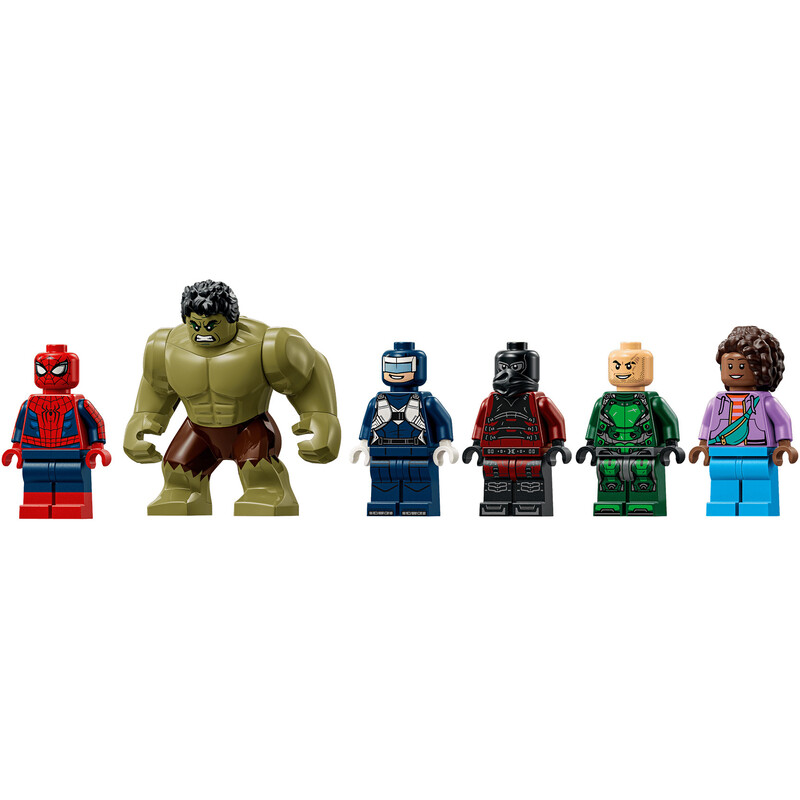 Конструктор LEGO Super Heroes Епічна сутичка Людини-Павука проти Халка (76350)