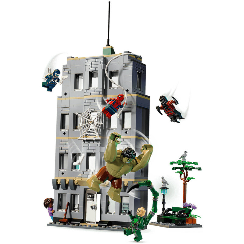 Конструктор LEGO Super Heroes Епічна сутичка Людини-Павука проти Халка (76350)