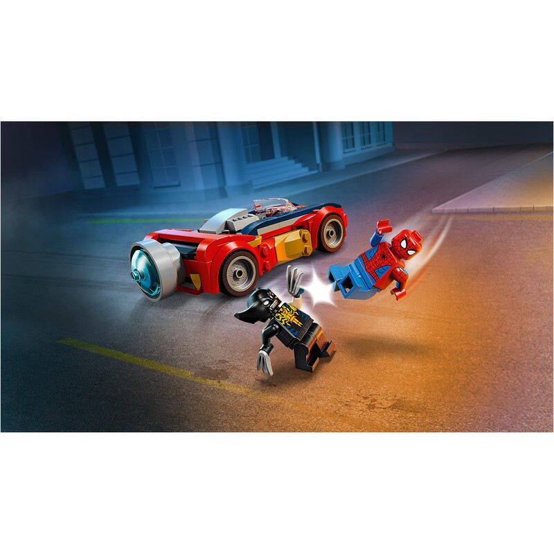 Конструктор LEGO Super Heroes Автомобіль Людини-павука vs. Отруєний Росомаха (76336)