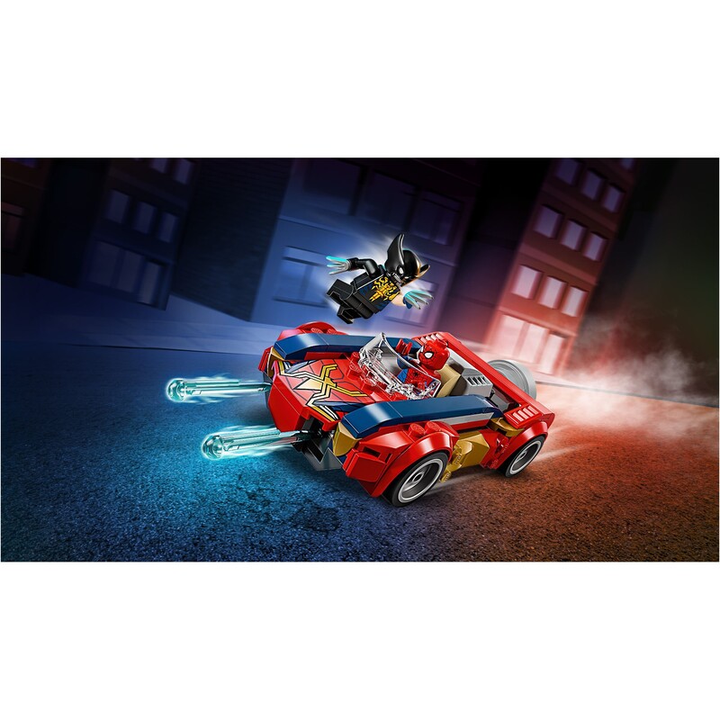 Конструктор LEGO Super Heroes Автомобіль Людини-павука vs. Отруєний Росомаха (76336)