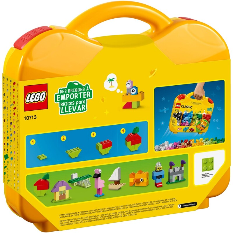 Конструктор LEGO Classic Чемодан для творчества (10713)