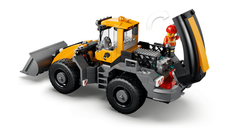 Конструктор LEGO City Самоскид і фронтальний ковшовий навантажувач (60494)