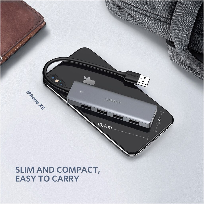 USB-хаб Ugreen CM219 USB 3.0 - 4xUSB 3.0 (50985)