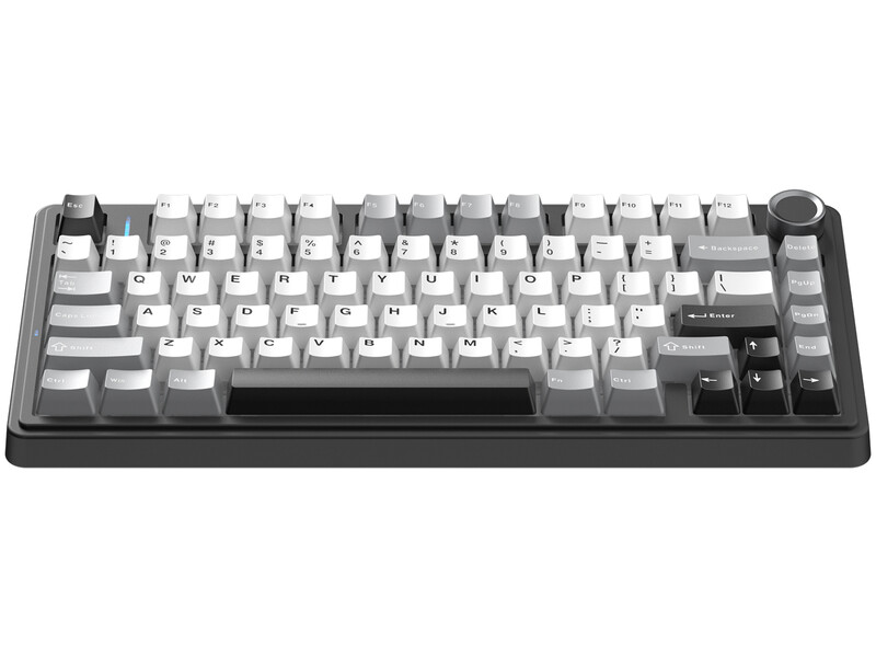 Клавіатура бездротова Aula F75 HE Wireless Keyboard Dragan King Magnetic Switch Black/White, EN/UA (6978080506993)