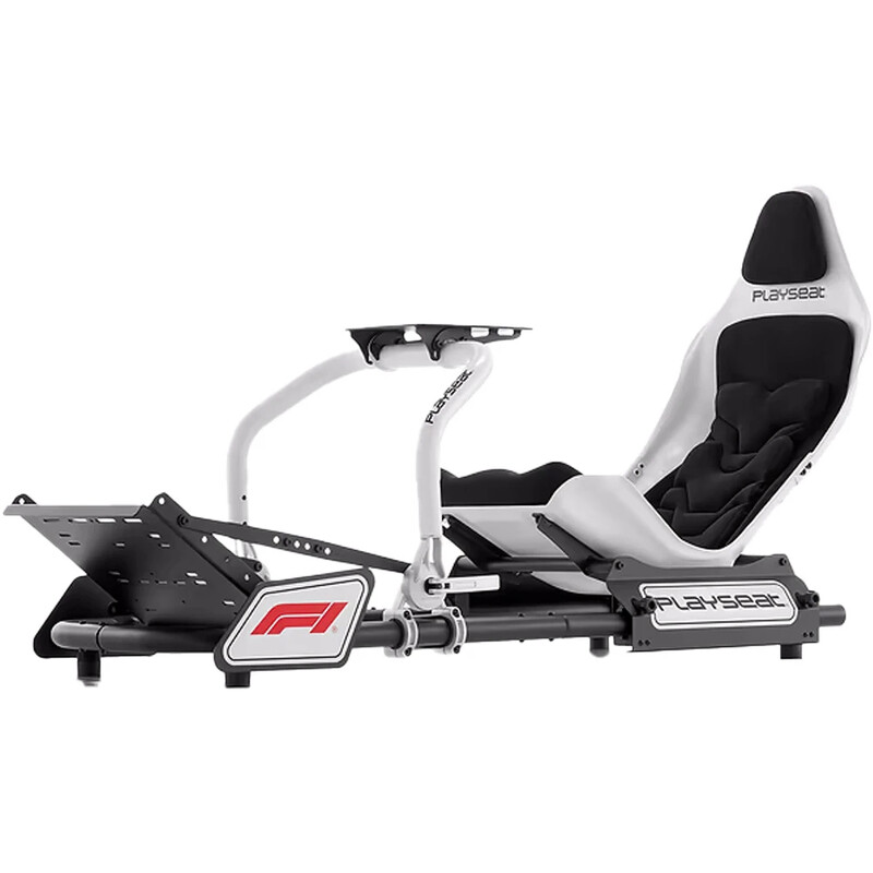 Кресло-кокпит с креплением для руля и педалей Playseat Formula Instinct - F1 Edition White/Black (FO.00334)