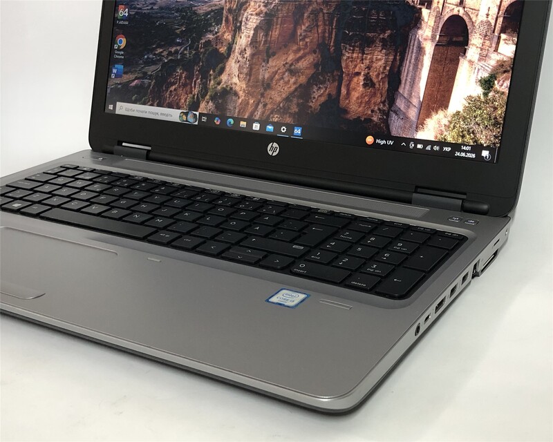 Ноутбук HP ProBook 650 G2 / 15.6" (1366x768) / i3-6100U / 8GB / 256GB SSD / Win10Pro - Б/у