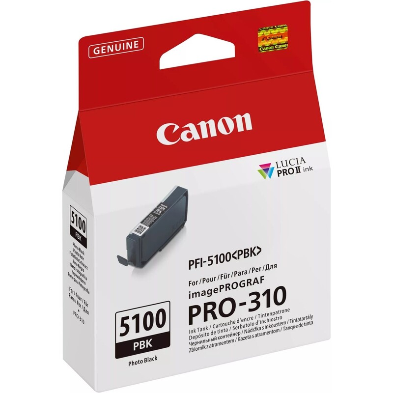 Картридж Canon (PFI-5100 PBK) imagePROGRAF PRO-310 Photo Black (6952C001)