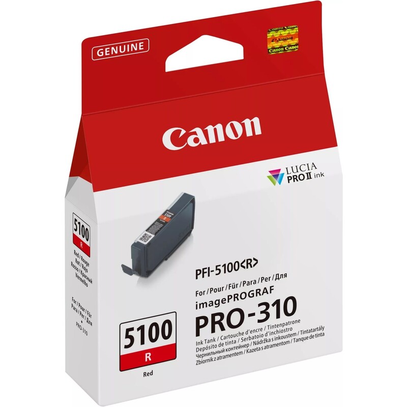 Картридж Canon (PFI-5100 R) imagePROGRAF PRO-310 Red (6958C001)
