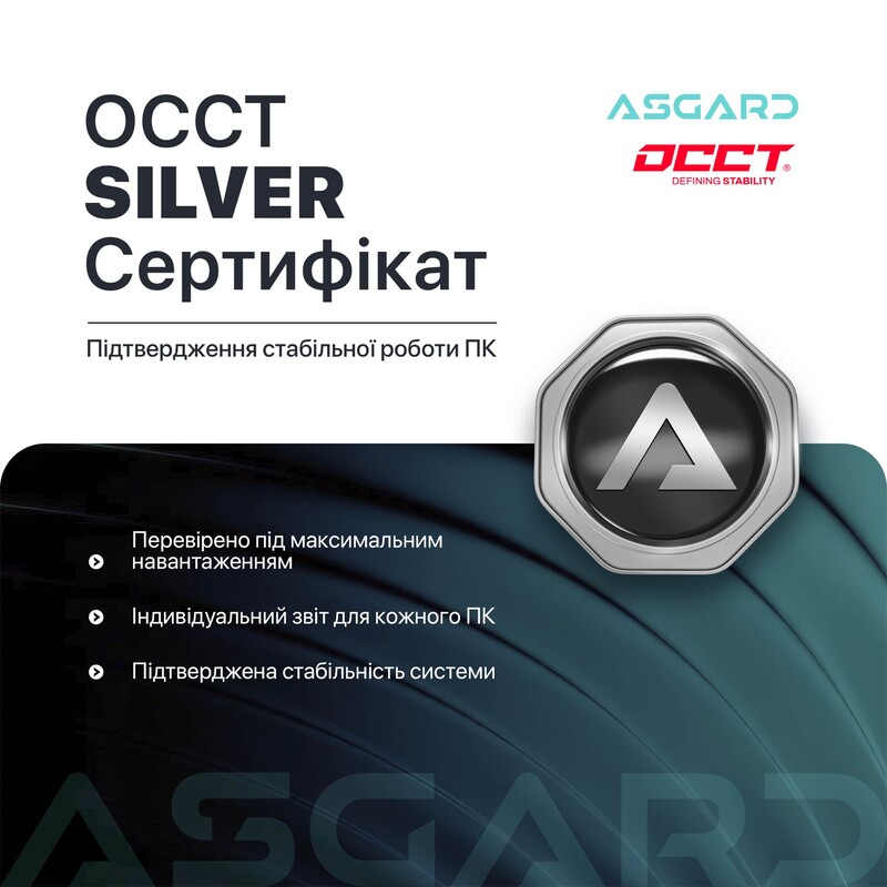 Комп`ютер ASGARD CREATOR RTX 5070 Ti / Ryzen 9 9900X / DDR5 64GB / SSD 1TB (ASG-C-5070T-7868)