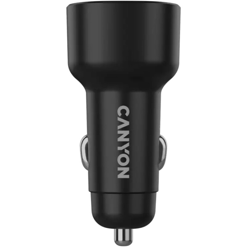 Автомобильное зарядное устройство Canyon OnDrive 85 Black (CNE-CCABR8AC)