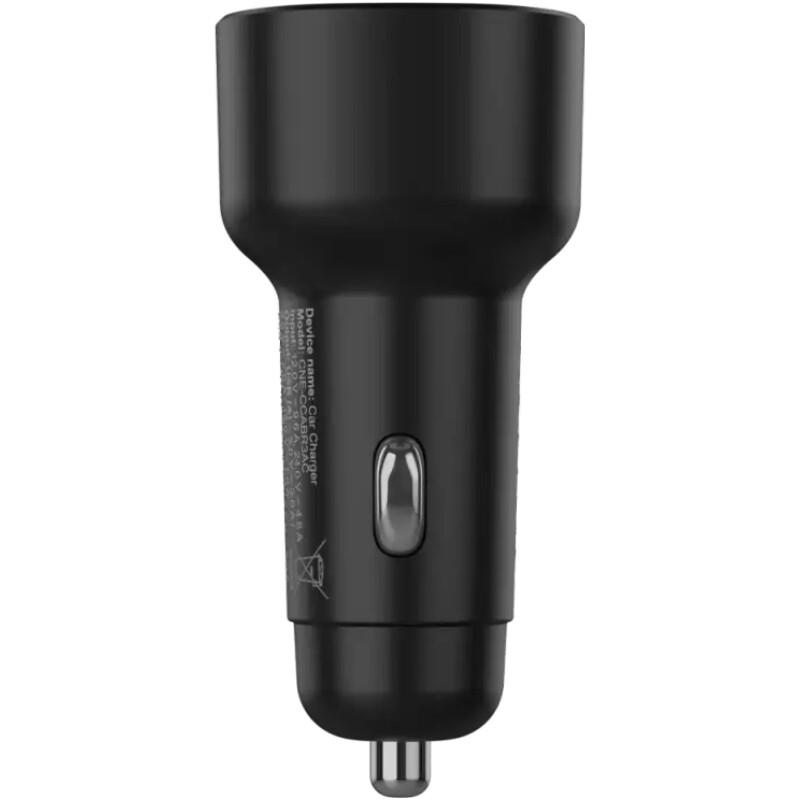 Автомобильное зарядное устройство Canyon OnDrive 48 Black (CNE-CCABR3AC)